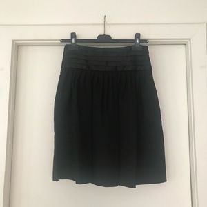 Theory black dress skirt